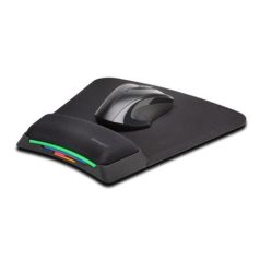   KENSINGTON Egéralátét csuklótámasszal, géltöltésű, KENSINGTON "SmartFit", fekete