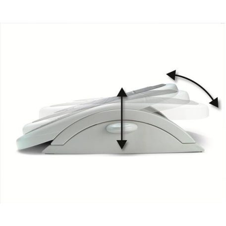 KENSINGTON Lábtámasz, állítható magasságú, KENSINGTON "SoleMate Plus", szürke