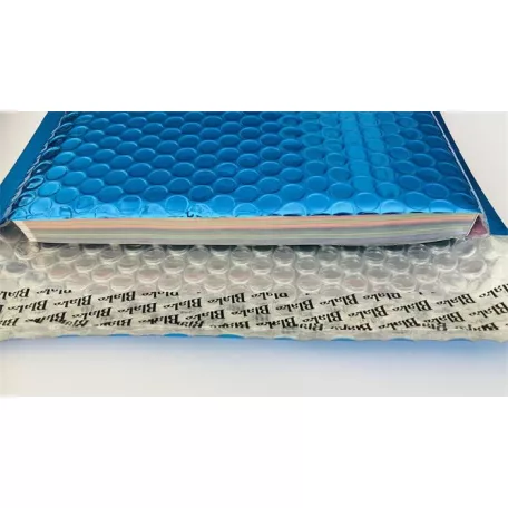 BLAKE Légpárnás tasak, C4, 324x230 mm, BLAKE, metál tengerészkék