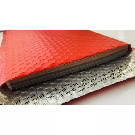 BLAKE Légpárnás tasak, C4, 324x230 mm, BLAKE, metál matt piros