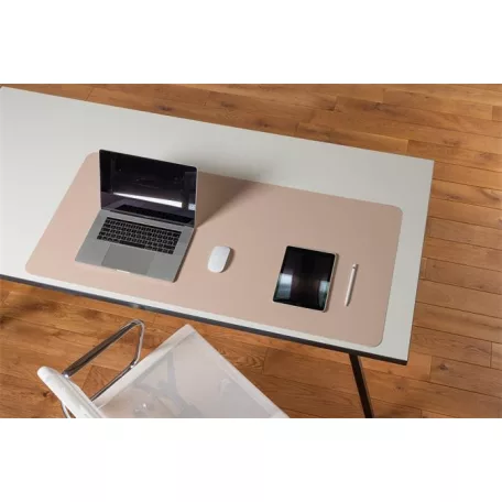 RS OFFICE Könyökalátét, PP, 120x60 cm, RS OFFICE, "Puro Sens Stijl Soft Rosa"