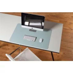   RS OFFICE Könyökalátét, PP, 90x60 cm, RS OFFICE, "Puro Sens Stijl Soft Aqua"