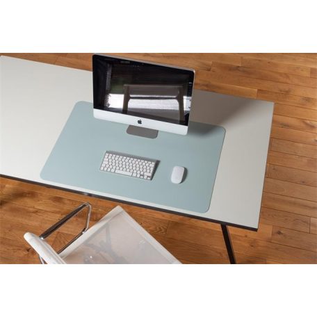 RS OFFICE Könyökalátét, PP, 90x60 cm, RS OFFICE, "Puro Sens Stijl Soft Aqua"
