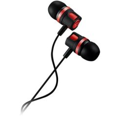   CANYON Fülhallgató, mikrofonnal, CANYON "EP-3", fekete-piros