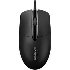   CANYON Egér, vezetékes, optikai, USB, CANYON "M-5", fekete