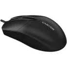 CANYON Egér, vezetékes, optikai, USB, CANYON "M-5", fekete