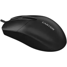   CANYON Egér, vezetékes, optikai, USB, CANYON "M-5", fekete