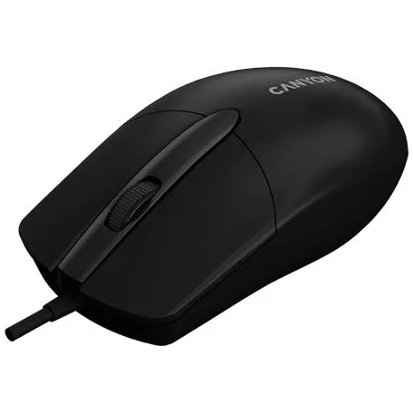 CANYON Egér, vezetékes, optikai, USB, CANYON "M-5", fekete