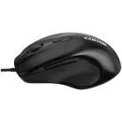 CANYON Egér, vezetékes, optikai, USB, CANYON "M-6", fekete