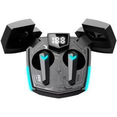   CANYON Fülhallgató, vezeték nélküli, Bluetooth 5.3, gaming, CANYON "DoubleBee GTWS-2", fekete
