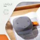 CANYON Hangszóró, hordozható, Bluetooth 5.3, CANYON "Hexagon 10", szürke-narancs