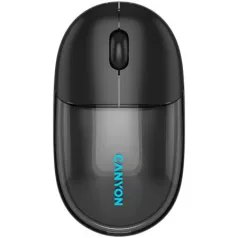   CANYON Egér, vezeték nélküli, dual-mode kapcsolat, optikai, CANYON "OnClick 24", fekete
