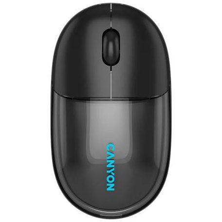 CANYON Egér, vezeték nélküli, dual-mode kapcsolat, optikai, CANYON "OnClick 24", fekete