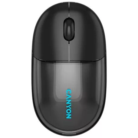 CANYON Egér, vezeték nélküli, dual-mode kapcsolat, optikai, CANYON "OnClick 24", fekete