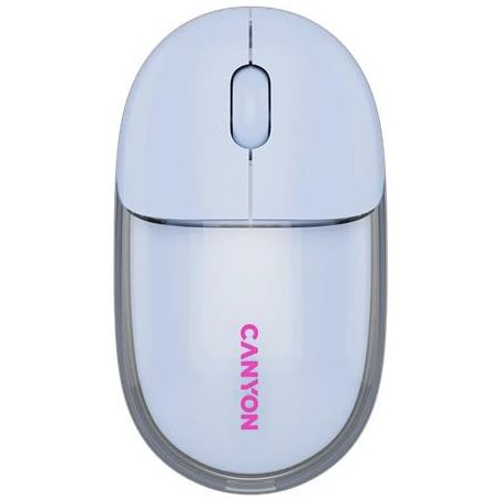 CANYON Egér, vezeték nélküli, dual-mode kapcsolat, optikai, CANYON "OnClick 24", kék