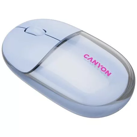 CANYON Egér, vezeték nélküli, dual-mode kapcsolat, optikai, CANYON "OnClick 24", kék