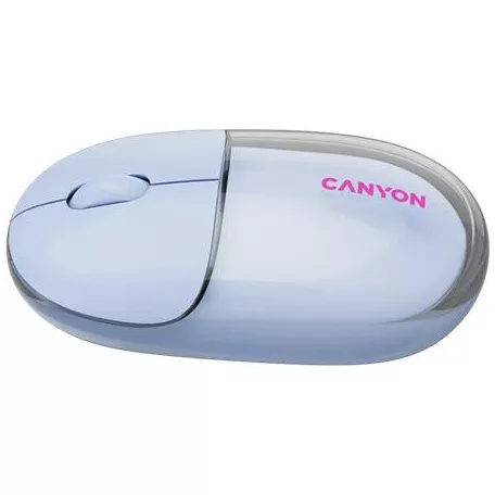 CANYON Egér, vezeték nélküli, dual-mode kapcsolat, optikai, CANYON "OnClick 24", kék