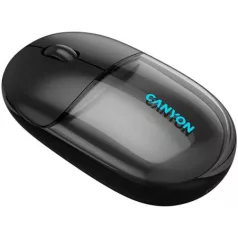   CANYON Egér, vezeték nélküli, dual-mode kapcsolat, optikai, CANYON "OnClick 24", fekete