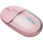 CANYON Egér, vezeték nélküli, dual-mode kapcsolat, optikai, CANYON "OnClick 24", rózsaszín