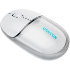 CANYON Egér, vezeték nélküli, dual-mode kapcsolat, optikai, CANYON "OnClick 24", fehér