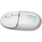 CANYON Egér, vezeték nélküli, dual-mode kapcsolat, optikai, CANYON "OnClick 24", fehér