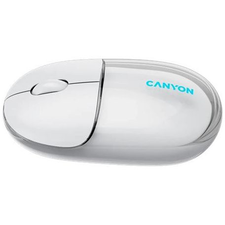 CANYON Egér, vezeték nélküli, dual-mode kapcsolat, optikai, CANYON "OnClick 24", fehér
