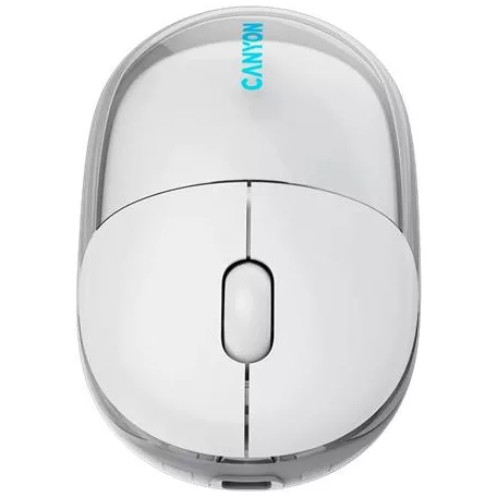 CANYON Egér, vezeték nélküli, dual-mode kapcsolat, optikai, CANYON "OnClick 24", fehér