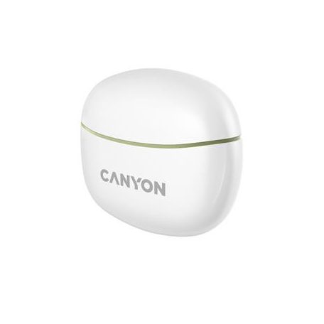 CANYON Fülhallgató, TWS vezeték nélküli, Bluetooth 5.3, CANYON "TWS-5", zöld