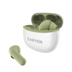   CANYON Fülhallgató, TWS vezeték nélküli, Bluetooth 5.3, CANYON "TWS-5", zöld