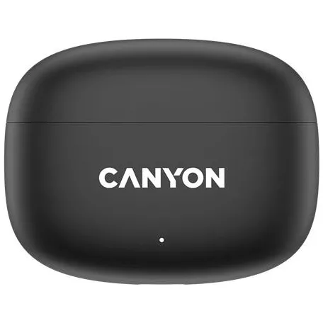 CANYON Fülhallgató, TWS vezeték nélküli, Bluetooth 5.4, CANYON "OnGo 9", fekete