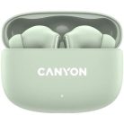 CANYON Fülhallgató, TWS vezeték nélküli, Bluetooth 5.4, CANYON "OnGo 9", zsálya