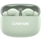 CANYON Fülhallgató, TWS vezeték nélküli, Bluetooth 5.4, CANYON "OnGo 9", zsálya