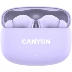   CANYON Fülhallgató, TWS vezeték nélküli, Bluetooth 5.4, CANYON "OnGo 9", levendula