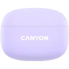 CANYON Fülhallgató, TWS vezeték nélküli, Bluetooth 5.4, CANYON "OnGo 9", levendula