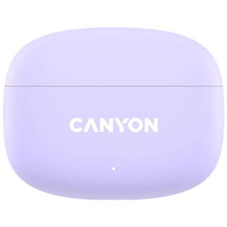 CANYON Fülhallgató, TWS vezeték nélküli, Bluetooth 5.4, CANYON "OnGo 9", levendula