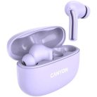 CANYON Fülhallgató, TWS vezeték nélküli, Bluetooth 5.4, CANYON "OnGo 9", levendula