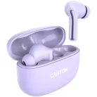 CANYON Fülhallgató, TWS vezeték nélküli, Bluetooth 5.4, CANYON "OnGo 9", levendula
