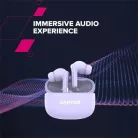CANYON Fülhallgató, TWS vezeték nélküli, Bluetooth 5.4, CANYON "OnGo 9", levendula