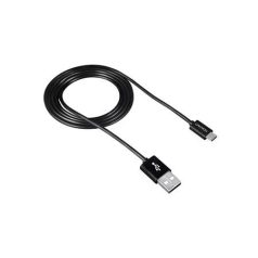   CANYON USB kábel, USB 2.0-microUSB, 1 m, CANYON "UM-1", fekete
