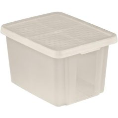   CURVER Tárolódoboz, tetővel, 26 l, áttetsző, CURVER "Essentials"