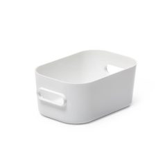   SMARTSTORE Műanyag tárolódoboz, 0,6 liter, SMARTSTORE "Compact XS", fehér