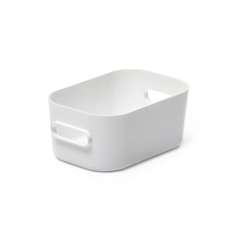 SMARTSTORE Műanyag tárolódoboz, 0,6 liter, SMARTSTORE "Compact XS", fehér