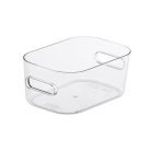 SMARTSTORE Műanyag tárolódoboz, 0,6 liter, SMARTSTORE "Compact Clear XS", átlátszó