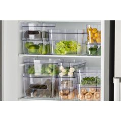   SMARTSTORE Műanyag tárolódoboz, 0,6 liter, SMARTSTORE "Compact Clear XS", átlátszó