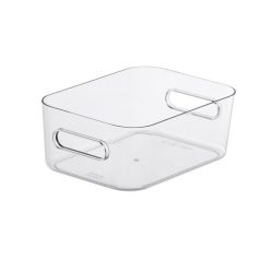  SMARTSTORE Műanyag tárolódoboz, 1,5 liter, SMARTSTORE "Compact Clear S", átlátszó