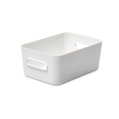   SMARTSTORE Műanyag tárolódoboz, 5,3 liter, SMARTSTORE "Compact M", fehér