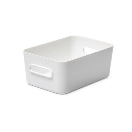 SMARTSTORE Műanyag tárolódoboz, 5,3 liter, SMARTSTORE "Compact M", fehér