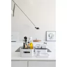 SMARTSTORE Műanyag tárolódoboz, 5,3 liter, SMARTSTORE "Compact M", fehér