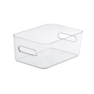 SMARTSTORE Műanyag tárolódoboz, 5,3 liter, SMARTSTORE "Compact Clear M", átlátszó