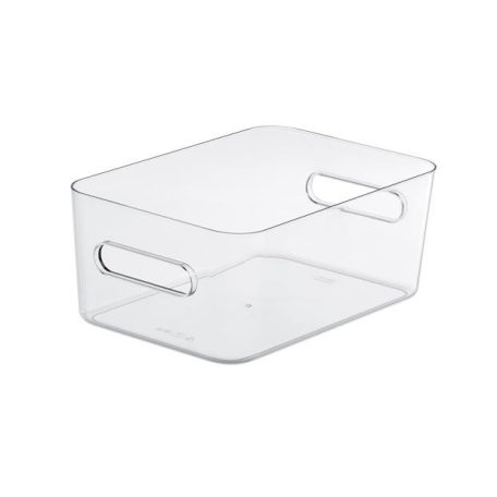 SMARTSTORE Műanyag tárolódoboz, 5,3 liter, SMARTSTORE "Compact Clear M", átlátszó